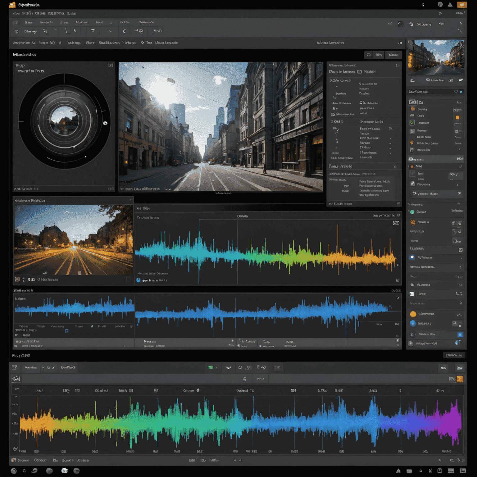 StreamFX plugin interface showing various visual effects and filters