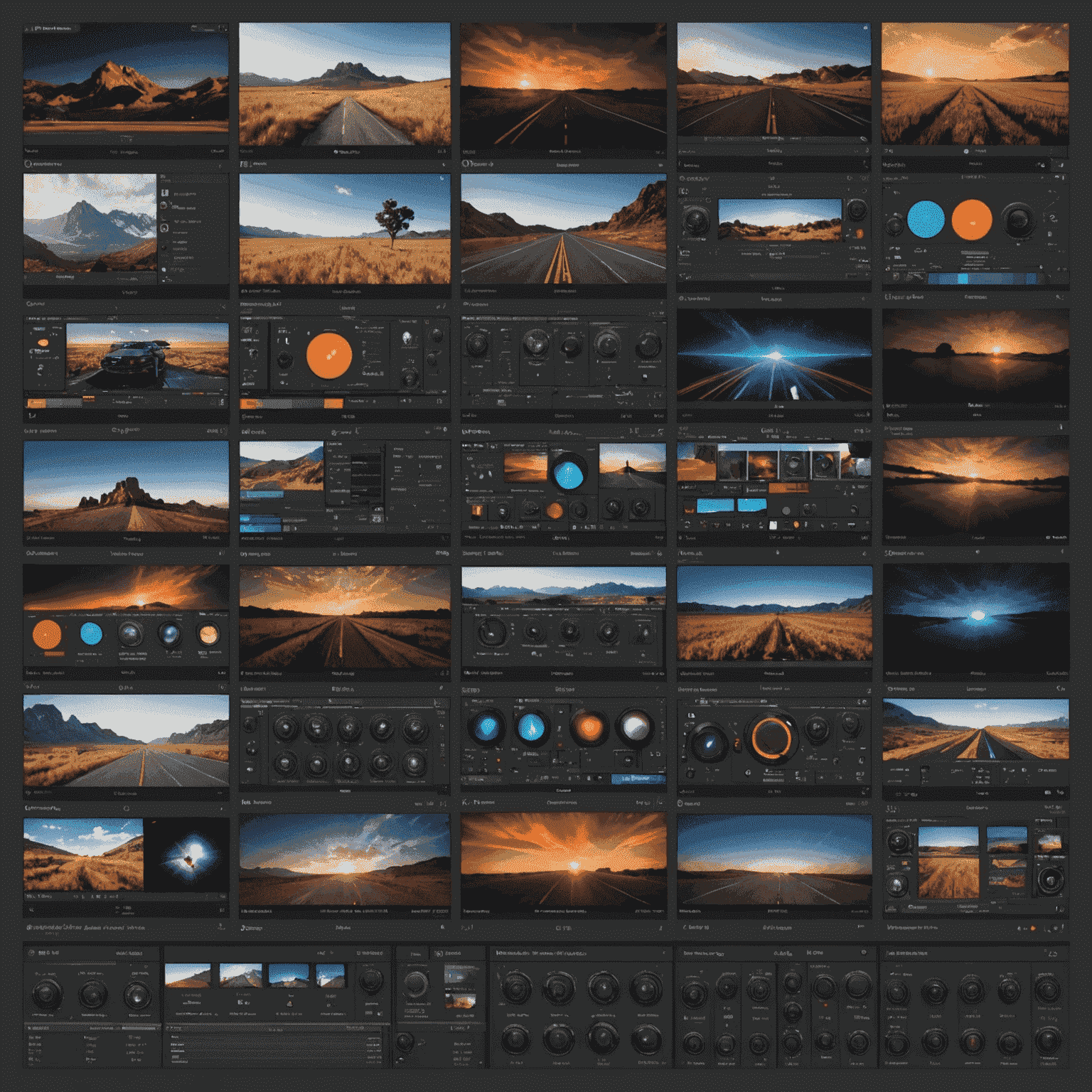 A collage of various OBS Studio plugin interfaces, showcasing different functionalities like advanced scene switchers, custom transitions, and streaming integrations